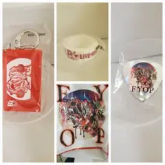 B'z　LIVE　FYOP ガチャ カセットチャーム 赤 名古屋 ピック 他
