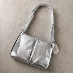 【新品】レイジースーザン　ショルダーバッグ　3way フリーリー　シルバーのサムネイル