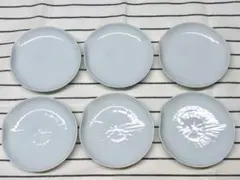 有田焼　祥五作　青白磁　小皿　12cm ５枚のサムネイル