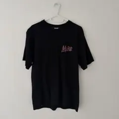 ブラック Tシャツ ロゴプリント
