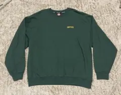 CONVERSE グリーン トレーナー Lサイズ