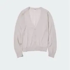 UNIQLO ライトVネック カーディガン　M ユニクロ