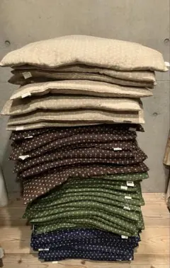 イケヒコ 「刺し子」座布団 51枚 55×59cm まとめ 居酒屋 業務用 - メルカリ