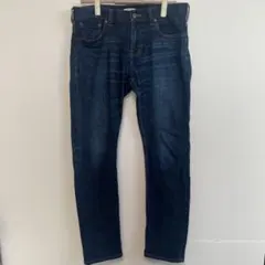 BAYFLOW ダークブルー スリムフィットデニム