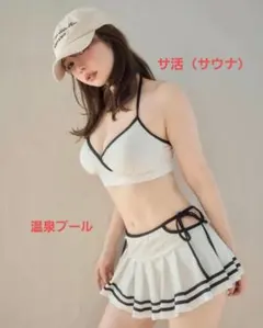 ANDMARY Coco pleats swimwear Black - メルカリ