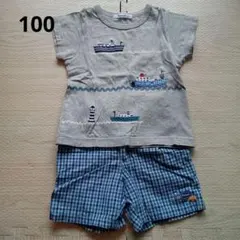 familiar Tシャツ＆半ズボン 100cm セット