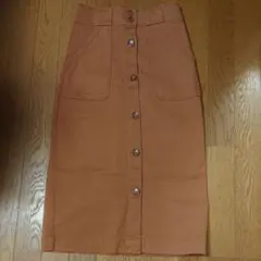ペイカーミドルタイトスカートタグつきブラウン系のサムネイル