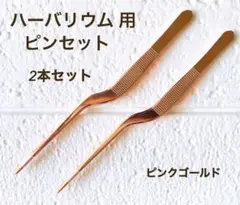 お得　ハーバリウム　ボールペン　デコ　ピンセット 2本セット　新品