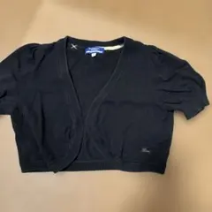 バーバリーブルーレーベル 半袖カーディガン サイズ38