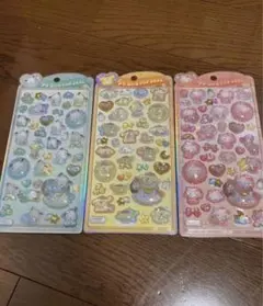 【新品未使用】サンリオベビー　うるちゅるポップシール　3枚セット
