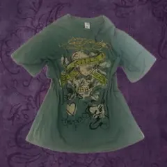 Ed Hardy スカル 00s平成ギャル スカル グランジ 当時物 dia