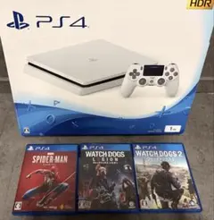 PlayStation4 ハード本体　1TB ソフト3点