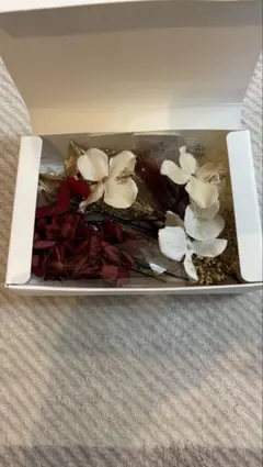 成人式　卒業式　和装髪飾り　ドライフラワー髪飾り　バラ　振袖　袴　着物ヘア