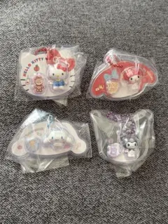 サンリオ パッケージチャーム　シークレット マイメロ　キティ　シナモロール