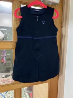 familiar 前ファスナー　ジャンパースカート100cm