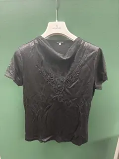 さえら NAPATA MELLOE ブラック 半袖Tシャツ サイズ3