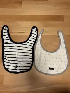 Polo スタイ・よだれかけ 2枚セット