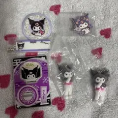 サンリオ　クロミ　実写ミニチュアチャーム　刺繍缶バッジ