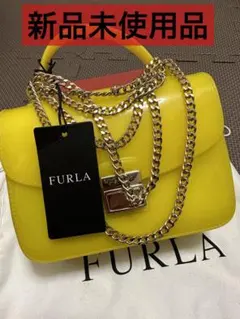 【新品未使用】FURLA Candy チェーンショルダーバッグ