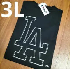 【新品】MLB★メジャーリーグ★ドジャース★ビッグロゴ★Tシャツ★大谷翔平★3L