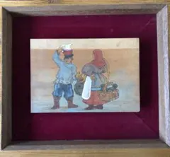 川上　澄生、南蛮料理、希少な額装用画集より、美品、新品額装付 2025年最新】川上澄生 版画の人気アイテム - メルカリ