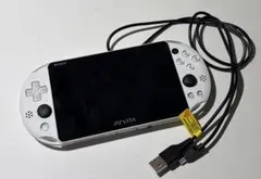 SONY PS Vita ホワイト 本体 USBケーブル付き