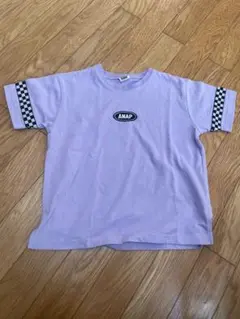 ANAP ラベンダー Tシャツ チェック柄のサムネイル