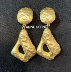 ANNE KLEIN ゴールドイヤリング　AK ヴィンテージのサムネイル