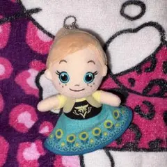 アナと雪の女王 アナ ぬいぐるみチャーム ボールチェーン付き