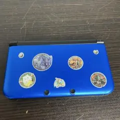 ニンテンドー3DS LL 本体 ブルー SDカード4GB付 初期化済み