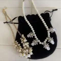 デビュードフィオレ♡ネックレス２本