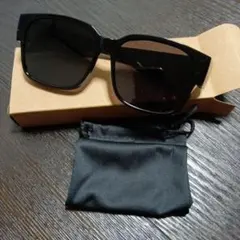 TJ2023-black ブラック オーバーサングラス