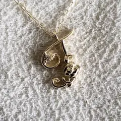イニシャル♡ローズ【ジュエルクローゼット】K10『T』ダイヤモンド☆アガット