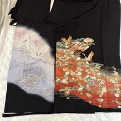 黒留袖 2枚、リメイク用