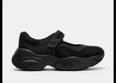 ZARA チャンキーバレエシューズのサムネイル