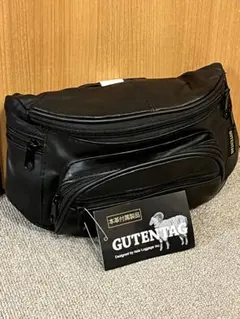 【新品】GUTENTAG グーテンターク 羊革 ラムレザー ボディーバッグ 黒