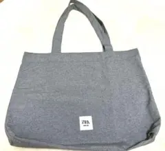 ZARA JOIN LIFE トートバッグ グレーＭのサムネイル