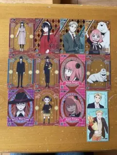 スパイファミリー カード、ステッカーセット