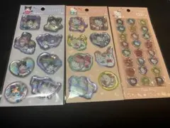 ウォーターシール　おはじきふうシール