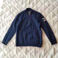 23区スポーツ ゴルフ ウール100％ モックネックセーター 4 M相当 美品