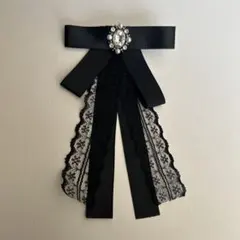 リボン ブローチ ビジュー 量産型 地雷系 サブカル系