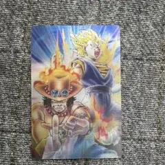 ドラゴンボール×ワンピース 40周年記念 チェンジングカード - メルカリ