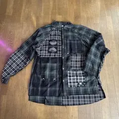 重盛さと美 MASIWEI AFGK チェックシャツ - メルカリ