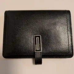 COACH 二つ折り財布 ブラック レザーのサムネイル