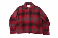 70s メルトン　USA製　ヴィンテージ　ウール　スポーツジャケット オンブレ