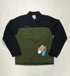 MAMMUT ユーティリティ コーチジャケット XL オリーブグリーン 