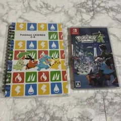 ポケモン　レジェンズZA Nintendo Switch リングノート特典付き