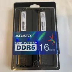 新品未開封】ADATADDR5 64GB(32GBx2)4800MHz メモリ - メルカリ
