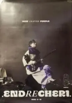 【新品】.ENDRECHERI. new chapter purple ポスター