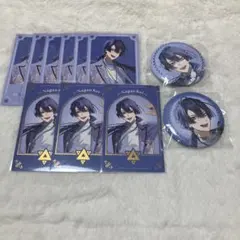 にじさんじ VΔLZ 5周年 チェキ風カード 缶バッジ 長尾景